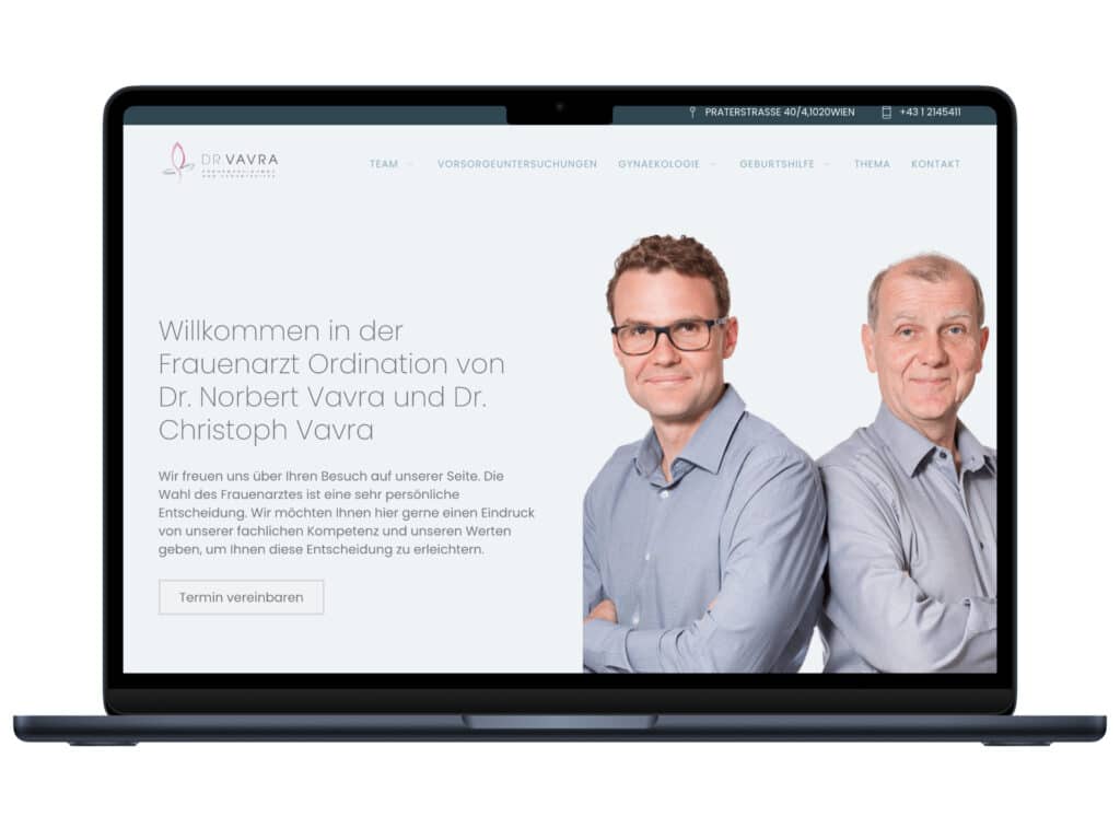 KOSMAS - Kundengalerie - Dr. Norbert und Christoph Vavra