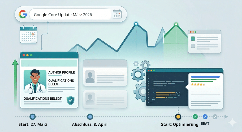 Google Core Update im März 2026 mit Fokus auf EEAT