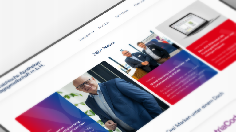 Redesign apoverlag zu Österreichische Apotheker-Verlagsgesellschaft
