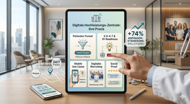 was sind die größten fehler einer Ärzte Webseite?